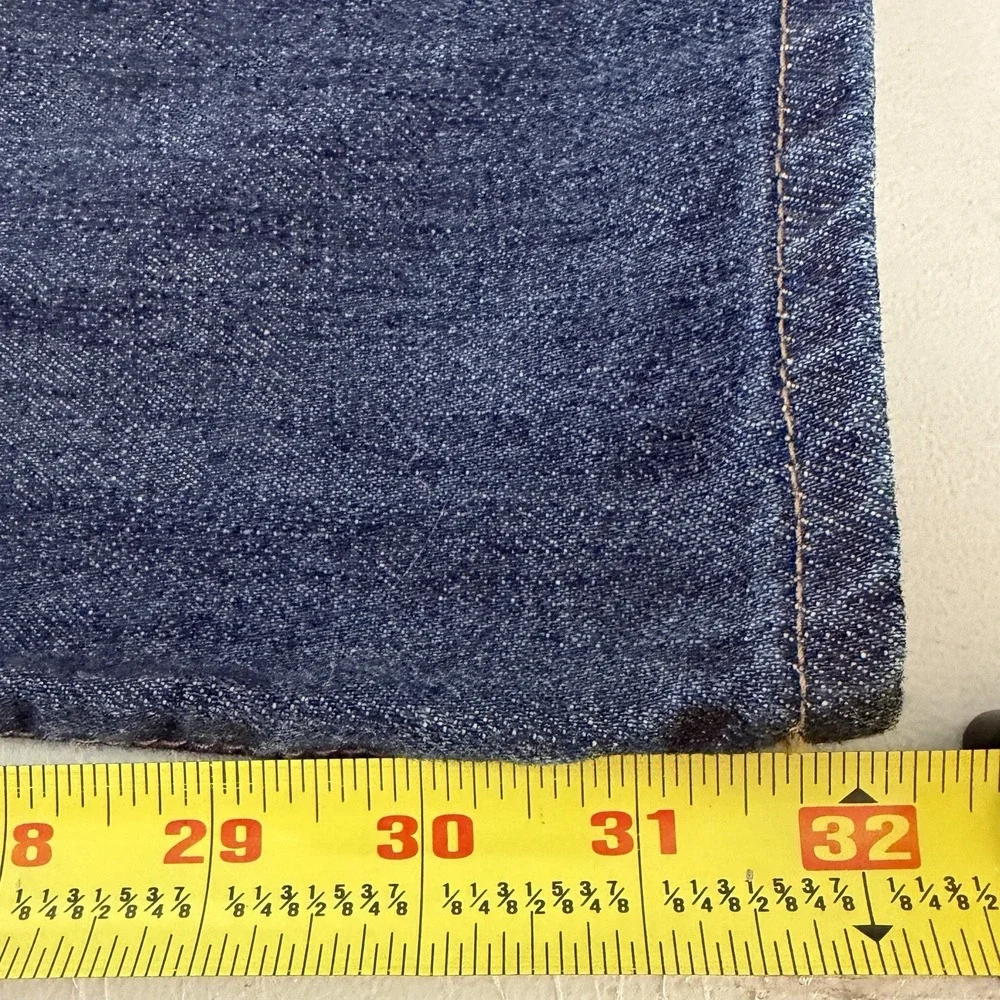 Gap Mens Straight Leg Jeans 34x32 Dark Blue Denim Classic Fit Casual 100% Cotton